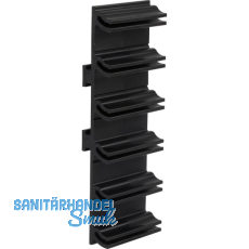 ALUMIS Sockelsystem KS-Klemmaufnahme Kunststoff schwarz ALUMIS Sockelsystem KS-Klemmaufnahme Kunststoff schwarz