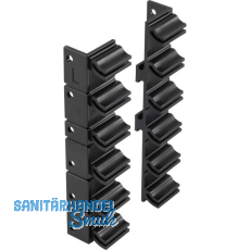 ALUMIS Sockelsystem KS-Klemmaufnahme rechts/links Kunststoff schwarz ALUMIS Sockelsystem KS-Klemmaufnahme rechts/links Kunststoff schwarz