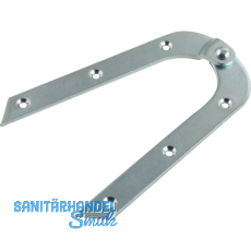 POHL Leiterb�nder gebogen 200x21 mm, Stahl verzinkt