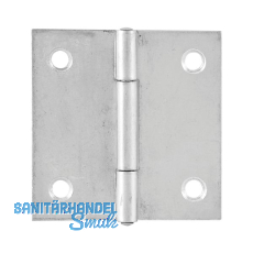POHL Scharnier DIN 7954 C quadratisch 40 x 40 mm,Stahl verzinkt