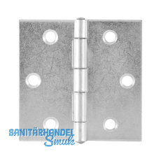 POHL Scharnier DIN 7954 C quadratisch 50 x 50 mm,Stahl verzinkt