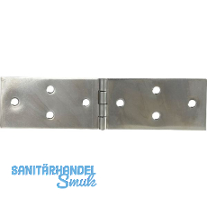 Tischband nach DIN 7957 T 37 x 120 mm, Edelstahl