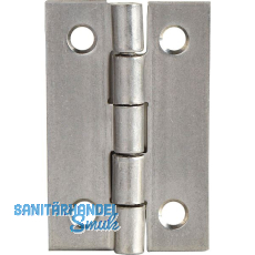 Scharnier DIN 7954 A schmal 50 x 31 mm, Edelstahl Scharnier DIN 7954 A schmal 50 x 31 mm, Edelstahl