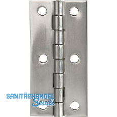 Scharnier DIN 7954 A schmal 80 x 41 mm, Edelstahl Scharnier DIN 7954 A schmal 80 x 41 mm, Edelstahl