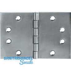 Scharnier DIN 7954 D breit 60 x 90 mm, Stahl verzinkt Scharnier DIN 7954 D breit 60 x 90 mm, Stahl verzinkt