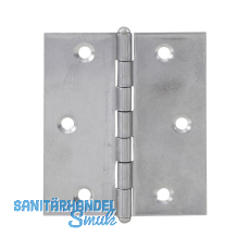 METALURGIA Knopfscharnier - leichte Ausf�hrung 50 x 40 mm, Edelstahl