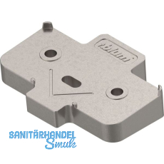 BLUM Winkelkeil kreuzform +5� Schraubversion, Zink, Distanzst�rke 6 mm