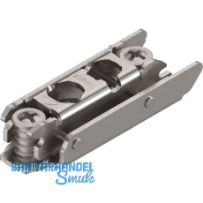 BLUM CLIP Exzenter Montageplatte gerade, Stahl, Systemschraube, Distanz 3 mm BLUM CLIP Exzenter Montageplatte gerade, Stahl, Systemschraube, Distanz 3 mm