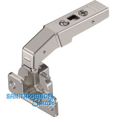 BLUM CLIP top Stollenscharnier 95�, 3mm gekr�pft mit Feder, Schrauben