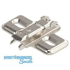 BLUM CLIP Kreuzmontageplatte Langloch, Stahl, Schrauben, Distanz 0 mm BLUM CLIP Kreuzmontageplatte Langloch, Stahl, Schrauben, Distanz 0 mm