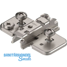 BLUM CLIP Exzenter Kreuzmontageplatte, Zwillingsanschlag, Stahl, EXPANDO, D: 3mm BLUM CLIP Exzenter Kreuzmontageplatte, Zwillingsanschlag, Stahl, EXPANDO, D: 3mm