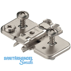 BLUM CLIP Exzenter Kreuzmontageplatte, Stahl, EXPANDO, Distanz 0 mm