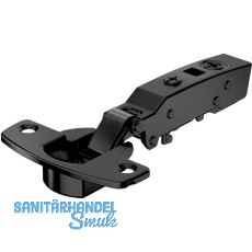 HETTICH SENSYS 8631i TH 52 Profilt�rscharnier aufliegend ged�mpft �W 95� schwarz