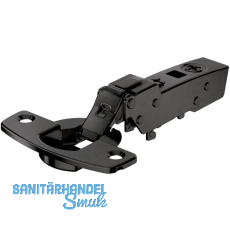 HETTICH SENSYS 8646i TH 52 D�nnt�rscharnier halb aufliegend ged. �W 110� schwarz