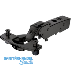 HETTICH SENSYS 8646i TH 58 Dünntürscharnier halb aufliegend ged. ÖW 110° schwarz HETTICH SENSYS 8646i TH 58 Dünntürscharnier halb aufliegend ged. ÖW 110° schwarz