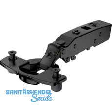 HETTICH SENSYS 8676 TH 58 D�nnt�rscharnier aufliegend �W 110� schwarz