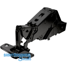 HETTICH SENSYS 8657i TH52 Null-Einsprungscharnier halbaufliegend ÖW 165° schwarz HETTICH SENSYS 8657i TH52 Null-Einsprungscharnier halbaufliegend ÖW 165° schwarz