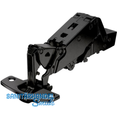 HETTICH SENSYS 8687 TH52 Null-Einsprungscharnier aufliegend ÖW 165° schwarz HETTICH SENSYS 8687 TH52 Null-Einsprungscharnier aufliegend ÖW 165° schwarz