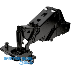 HETTICH SENSYS 8657i TH58 Null-Einsprungscharnier halbaufliegend �W 165� schwarz