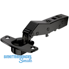 HETTICH SENSYS 8639i TH52 Winkelscharnier 30° aufliegend gedämpft ÖW95° schwarz HETTICH SENSYS 8639i TH52 Winkelscharnier 30° aufliegend gedämpft ÖW95° schwarz