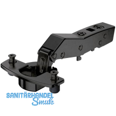 HETTICH SENSYS 8669 TH58 Winkelscharnier 30� aufliegend �W95� schwarz