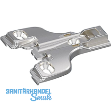 HETTICH Face Frame Stollenmontageplatte mit Langloch, Distanz 0 mm HETTICH Face Frame Stollenmontageplatte mit Langloch, Distanz 0 mm