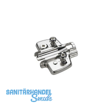 HETTICH Exzenter Kreuzmontageplatte Mittelseite, Systemschraube, Distanz 1,5 mm