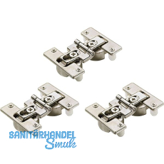 HETTICH WINGLINE L Mittelscharnier-Set, zum Anschrauben, 3 Stück HETTICH WINGLINE L Mittelscharnier-Set, zum Anschrauben, 3 Stück