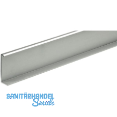 HETTICH Schiebet�r-Korpusabschlussleiste vordere T�r 2500 mm, Aluminium