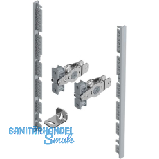HETTICH AvanTech YOU Frontverbinder Zarge Innenfrontprofil H 187 silber