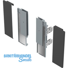 HETTICH AvanTech YOU Inlay-Front Frontverbinder Zarge H 187 anthrazit HETTICH AvanTech YOU Inlay-Front Frontverbinder Zarge H 187 anthrazit