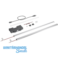 HETTICH AvanTech YOU Illumination Designprofil 500, Edelstahl Optik