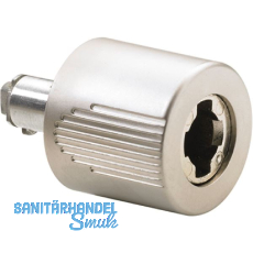 HETTICH PRESTIGE 2000 Zylinder-Drehgriff Typ 451 N rechts, vernickelt matt