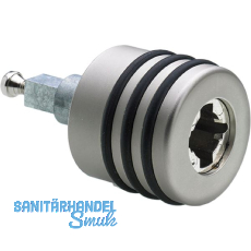 HETTICH PRESTIGE 2000 Zylinder-Drehgriff Typ 47.5 links, vernickelt matt HETTICH PRESTIGE 2000 Zylinder-Drehgriff Typ 47.5 links, vernickelt matt