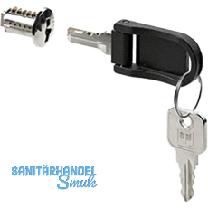 HETTICH PRESTIGE 2000 Innenzylinder 18501-19000 Schl�ssel Zamak/Messing KS schw.