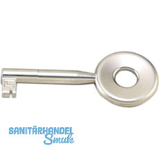 HETTICH Möbelschlüssel einfache Sperre Typ 27, Zamak vernickelt matt HETTICH Möbelschlüssel einfache Sperre Typ 27, Zamak vernickelt matt