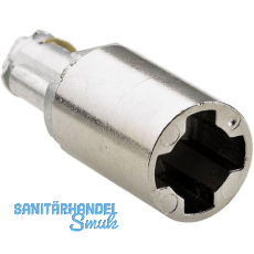 HETTICH Prestige 2000 Zylinderverlängerung 28 mm, Zamak vernickelt HETTICH Prestige 2000 Zylinderverlängerung 28 mm, Zamak vernickelt