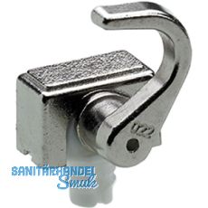 HETTICH PRESTIGE 2000 Schließhaken zum Einpressen, rechts, Stahl vernickelt HETTICH PRESTIGE 2000 Schließhaken zum Einpressen, rechts, Stahl vernickelt