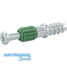 HETTICH RASTEX 15 Twister Einschraubd�bel Direktgewinde, Korpus 16mm,Spannma� 20