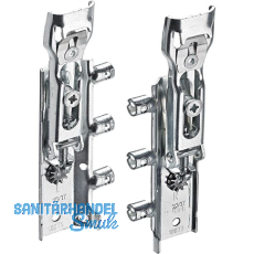 HETTICH Schrankaufh�nger SAH215 mit Aush�ngesicherung Tragkraft 45 kg Stahl verz