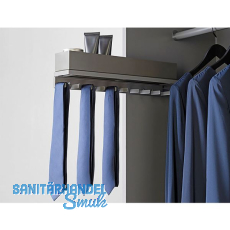 HETTICH Krawattenhalter ausziehbar Stahl anthrazit