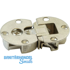 GRIMME Klappenband, 2-teilig, Zink vernickelt GRIMME Klappenband, 2-teilig, Zink vernickelt