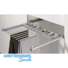 HETTICH Hosenhalter Amari 200 Lichte 600 - 700 mm Stahl silber