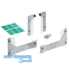 HETTICH SlideLine M Erg�nzungsset ged�mpft f�r eine geklebte Glast�r