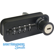 HETTICH Container-Zahlenschloss SysTop2000, schwarz