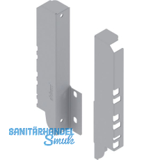 BLUM TANDEMBOX antaro Rückwandhalter Spüle Höhe C, grau RAL 9006 BLUM TANDEMBOX antaro Rückwandhalter Spüle Höhe C, grau RAL 9006