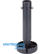 HETTICH KORREKT Sockelverstellfu� 130 mm, Kunststoff schwarz