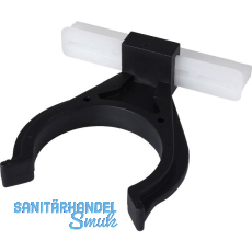 HETTICH KORREKT Sockelblendenhalter zum Einnuten, Kunststoff schwarz