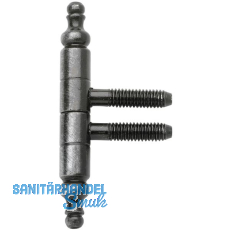 OTLAV Stil Einbohrband, Band-� 11 mm, Zink schwarz geb�rstet