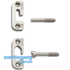 PR�META Heizk�rperklappenbeschlag 801 zum Aufschrauben od. Einlassen, Zink vern.